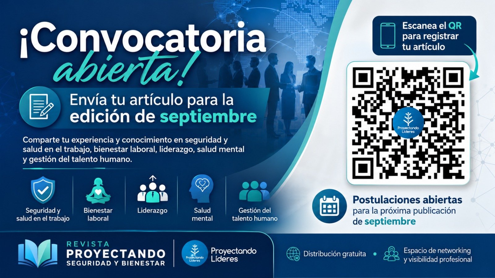 Convocatoria Revista Proyectando Líderes